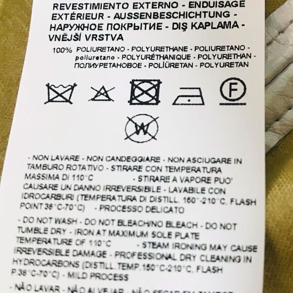 Armani Exchange Metallic Holographic Vest Biker Style Medium - Picture 5 of 5